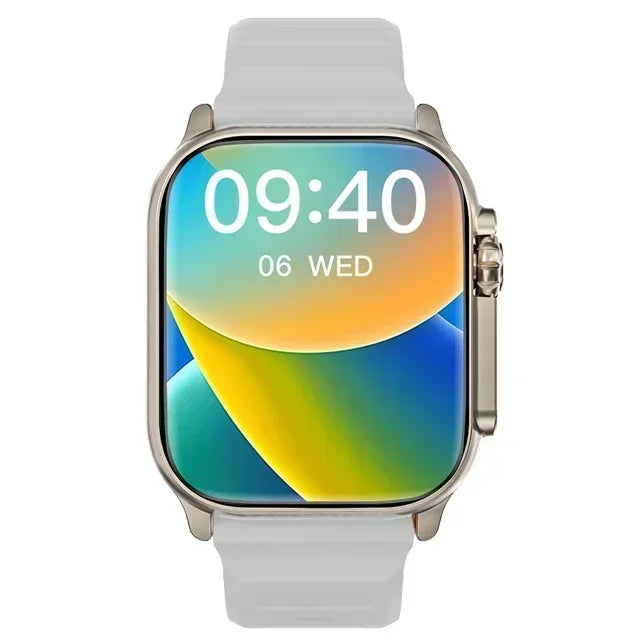 Watch 9 Ultra Smart Watch Men Women 49mm Series 9 AMOLED Screen NFC Compass Bluetooth Call 2.2 Inch Wireless Fitness Watch